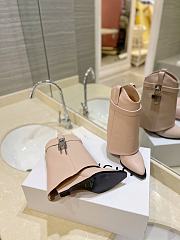 	 Bagsaaa Givenchy Shark Lock Ankle Boots in leather light pink - 5