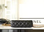 	 Bagsaaa Chanel Mini Shopping Bag Black - 13 × 19 × 7 cm - 2