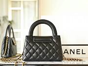 	 Bagsaaa Chanel Mini Shopping Bag Black - 13 × 19 × 7 cm - 4