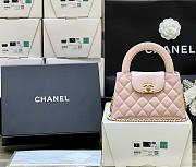 	 Bagsaaa Chanel Mini Shopping Bag Light Pink - 13 × 19 × 7 cm - 2