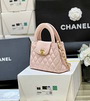 	 Bagsaaa Chanel Mini Shopping Bag Light Pink - 13 × 19 × 7 cm - 3