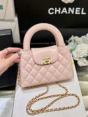 	 Bagsaaa Chanel Mini Shopping Bag Light Pink - 13 × 19 × 7 cm - 4