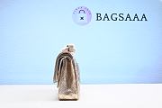 Bagsaaa Chanel Timless Flap Bag Gold Silver 25cm - 6