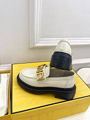 	 Bagsaaa Fendi White Loafers - 6
