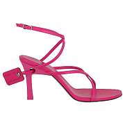 Bagsaaa Off-white Meteor Strappy Sandal In Pink - 3