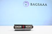 Bagsaaa Gucci GG fabric flap wallet with Web - 3