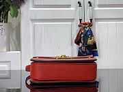 	 Bagsaa Louis Vuitton Orsay M23655 Red - 21.5 x 15.8 x 5 cm - 6