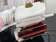 	 Bagsaa Louis Vuitton Orsay M23655 White - 21.5 x 15.8 x 5 cm - 3