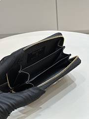 	 Bagsaa Chanel Coin Purse Black CC Logo Caviar Leather - 19x3x10cm - 2