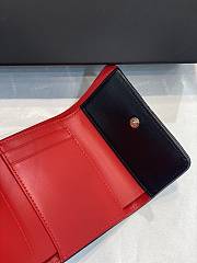 Bagsaaa Chane 19 3 Fold Wallet Black Gold Hardware - 11x10cm - 5