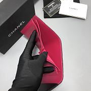 Bagsaaa Chanel Black Wallet With Heart Logo - 11.2×7.5×0.5cm - 6