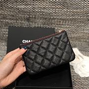 Bagsaaa Chanel Coin Purse Caviar Black Leather  - 5