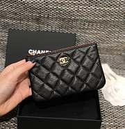 Bagsaaa Chanel Coin Purse Caviar Black Leather  - 3