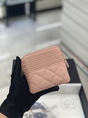Bagsaaa Chanel Coin Purse Pink Quilted Logo - 11x9.5x1.5cm - 4