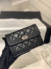 Bagsaaa Chanel Leboy Flap Wallet Lambskin - 16x11x3.5cm - 3