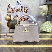 	 Bagsaaa Louis Vuitton Capucines Taurillon Capushell Taupe - 21*14*8cm - 1