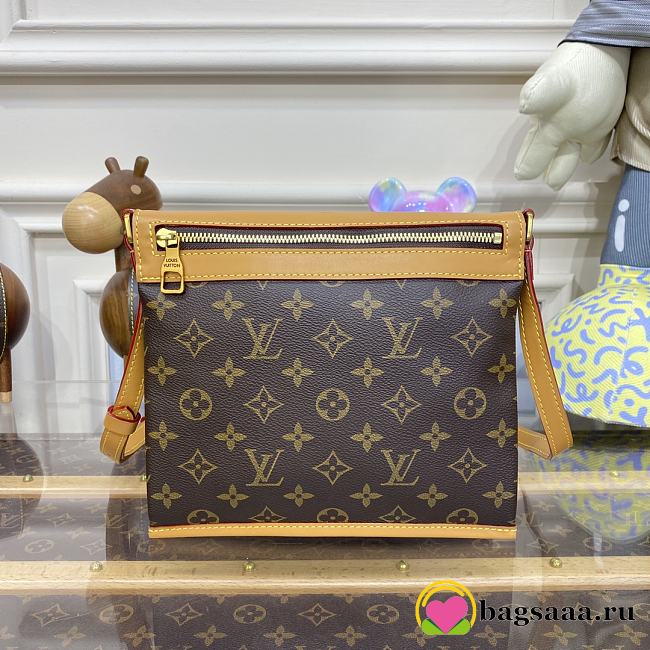 Bagsaaa Louis Vuitton LU M44879 SAUMUR Virgil Abloh Monogram -22*4*20cm - 1