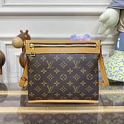 Bagsaaa Louis Vuitton LU M44879 SAUMUR Virgil Abloh Monogram -22*4*20cm - 1