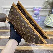 Bagsaaa Louis Vuitton LU M44879 SAUMUR Virgil Abloh Monogram -22*4*20cm - 3