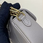 Bagsaaa Louis Vuitton wallet on chain ivy bicolor monogram empreinte leather - 3