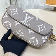 Bagsaaa Louis Vuitton wallet on chain ivy bicolor monogram empreinte leather - 2