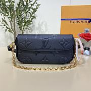 	 Bagsaaa Louis Vuitton wallet on chain ivy blackr monogram empreinte leather - 1