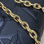 	 Bagsaaa Louis Vuitton wallet on chain ivy blackr monogram empreinte leather - 4