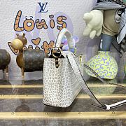 	 Bagsaaa Louis Vuitton Capucines Croc cowhide beige - 21*14*8cm - 4