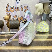 	 Bagsaaa Louis Vuitton Capucines Croc cowhide colorful - 21*14*8cm - 6
