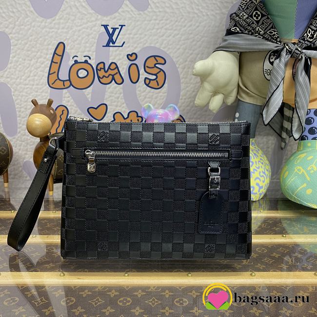 Bagsaaa Louis Vuitton Takeoff bag Black - 30 x 22 x 5 cm - 1