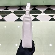 	 Bagsaaa Prada Triangle leather mini-bag white - 5