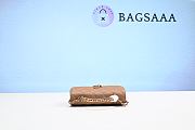 Bagsaaa Chanel Top Handle Brown Bag - 18x10x4.5cm - 5