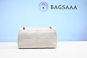 Bagsaaa YSL White Jamie Medium Shoulder Bag -  25 x 15 x 7. 5 cm - 2