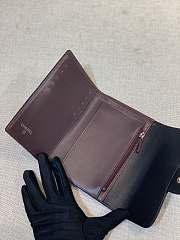 Bagsaaa Chanel Wallet Black Lambskin Silver Hardware - 18 x 11 cm - 2