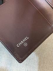 	 Bagsaaa Chanel Wallet Black Caviar Silver Hardware - 18 x 11 cm - 2