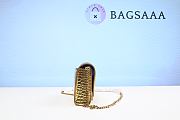Bagsaaa Balenciaga Hourglass Chain Wallet Bag Gold 19cm - 6