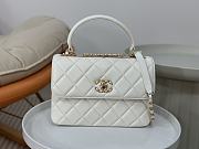 Bagsaaa Chanel Trendy CC White Bag - 25cm - 1