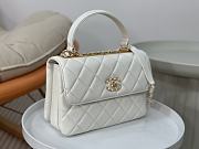 Bagsaaa Chanel Trendy CC White Bag - 25cm - 3