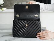 Bagsaaa Chanel Trendy CC Chevron Gold Hardware 25cm - 4