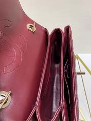 Bagsaaa Chanel Trendy CC Burgundy Gold Hardware 25cm - 6