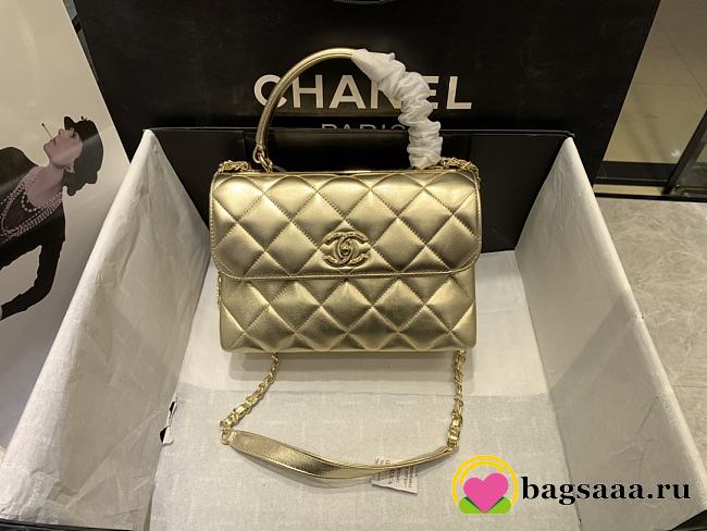 Bagsaaa Chanel Trendy CC Gold  - 1