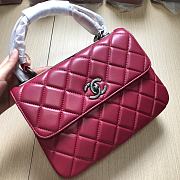 Bagsaaa Chanel Trendy CC Hot Pink Silver Hardware 25cm - 1