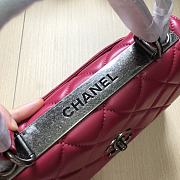Bagsaaa Chanel Trendy CC Hot Pink Silver Hardware 25cm - 5