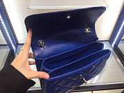 Bagsaaa Chanel Trendy CC Blue Gold Hardware 25cm - 3