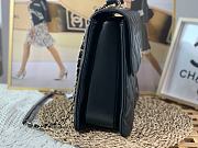 Chanel Black Large Trendy CC Lambskin Leather Flap Bag - 5