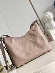 	 Bagsaaa Louis Vuitton Carryall PM bag Taupe - 5