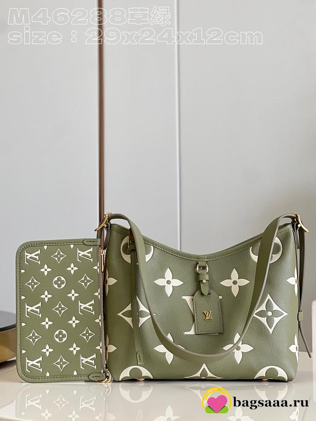 	 Bagsaaa Louis Vuitton Carryall PM bag Green - 1