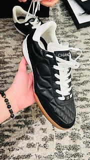 Bagsaaa Chanel Lambskin Black Sneakers - 3