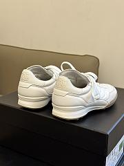 Bagsaaa Chanel Lambskin White Sneakers - 5