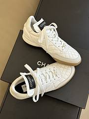 Bagsaaa Chanel Lambskin White Sneakers - 2